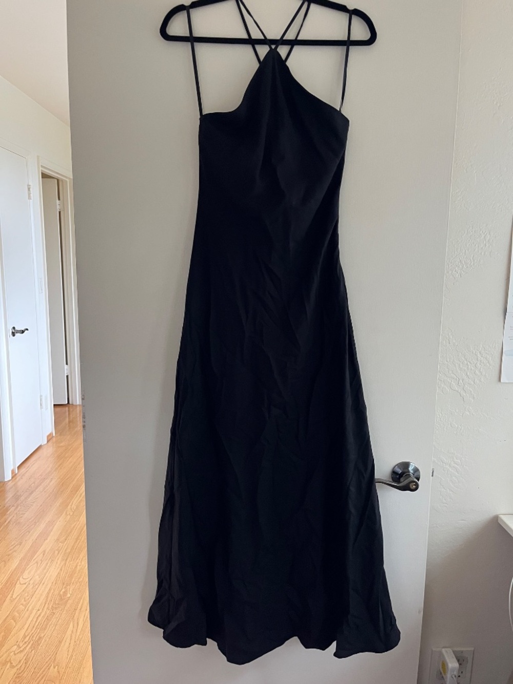 DISSH Levi Black Midi Dress in Size 2 - Picture 4 of 8